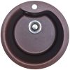 Кухонная мойка Adamant WAVE mokko d 485x210 мм, без крыла