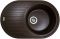 Кухонна мийка Adamant ELLIPSIS mokko 765x495x200 мм, з крилом
