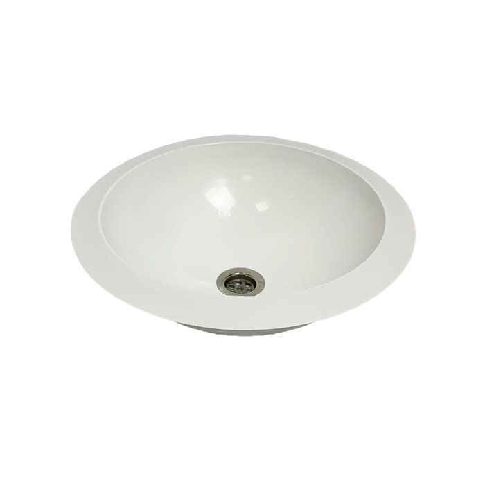 Умивальник врізний Adamant MOON 460 Classic white-01