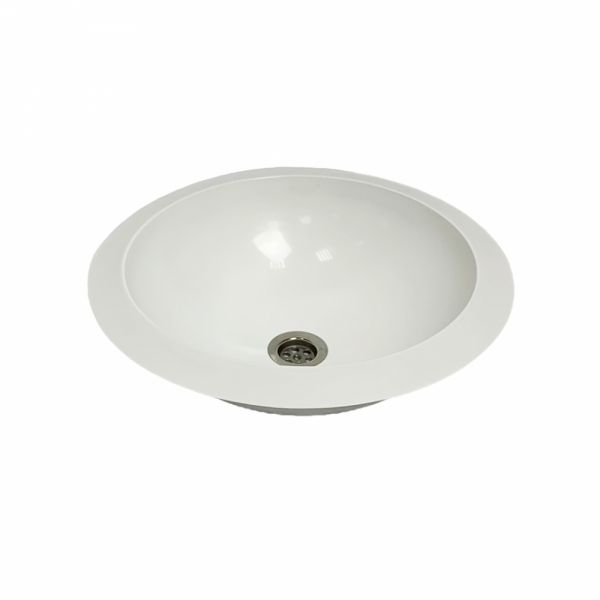 Умивальник врізний Adamant MOON 460 Classic white-01