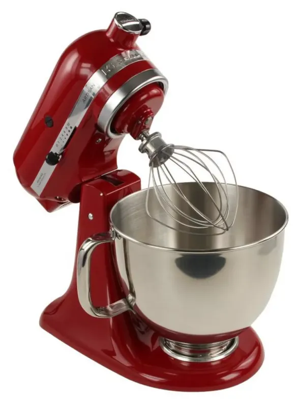 Кухонна машина KitchenAid Artisan 4,8 л 5KSM125EER з відкидним блоком червоний