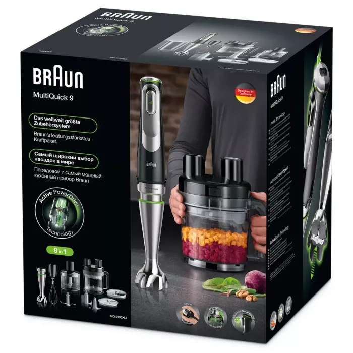 Блендер BRAUN MQ 9195 XLI