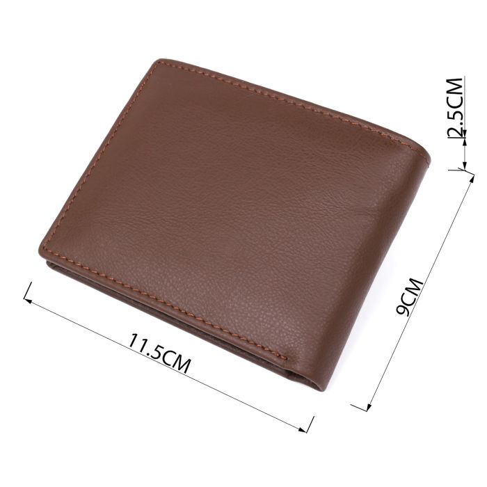 Чоловічий гаманець ST Leather 18353 (ST-1) коричневий