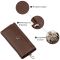 Чоловічий універсальний гаманець із ключницею ST Leather 18840 коричневий