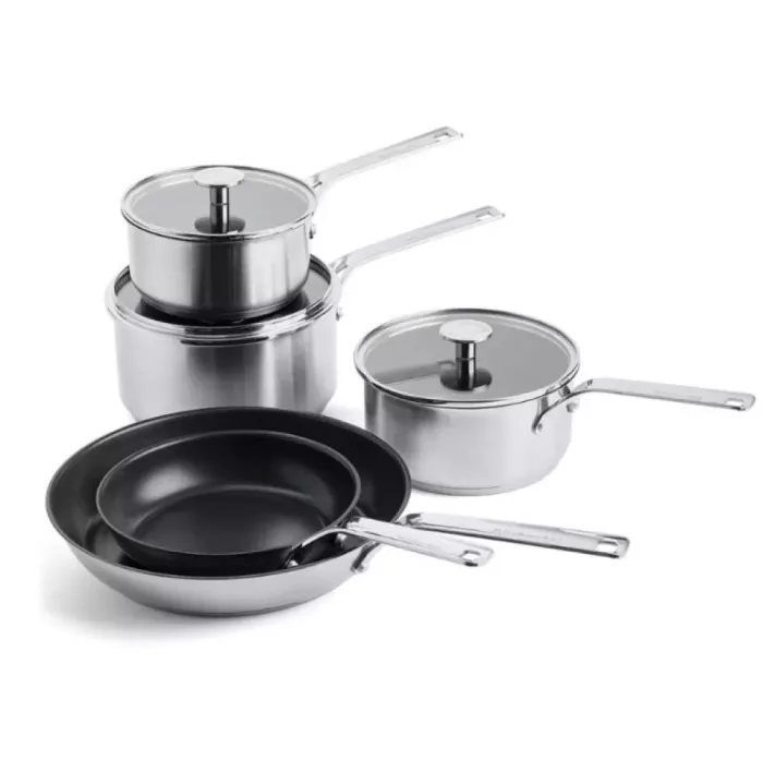 Набір посуду KitchenAid SSS, 8 предметів, 16/18/20 см, 1,49/2,13/3,11 л, 20+28 см (CC004221-001)