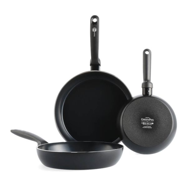Набір сковорідок GreenPan Torino 20+24+28 см з керамічним покриттям (CC003328-001)