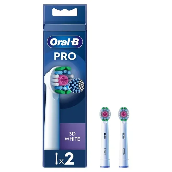 Насадки для електр. зубної щітки Oral-B PRO 3D White EB18pRX (2)