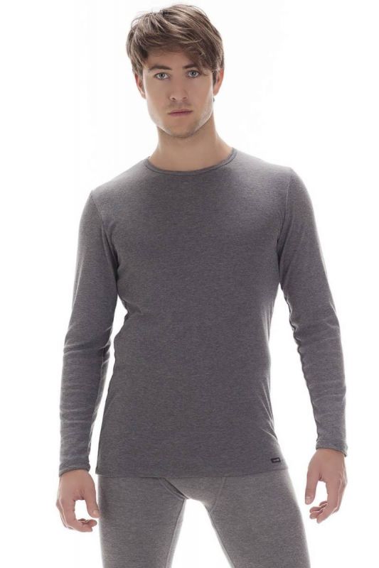 Футболка чоловіча 214 Ribbed Cornette графітова