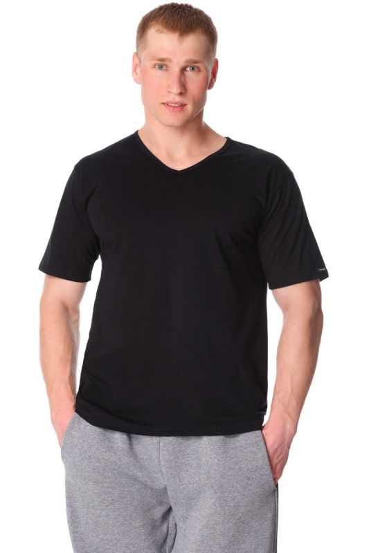 Футболка чоловіча 201 4.5XL Cornette чорна