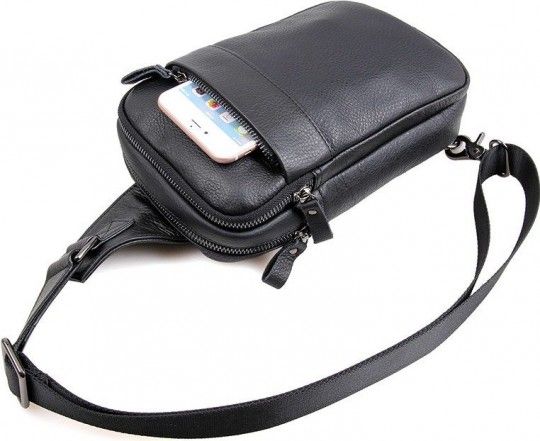 Сумка чоловіча 14454 Vintage чорна