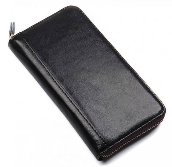 Візитниця велика 14605 Vintage чорна