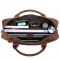 Men's bag 14661 for a laptop Vintage brown