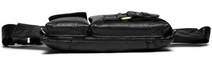 Сумка на пояс 14734 Vintage чорна