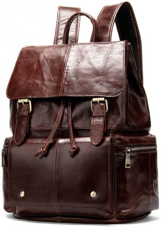 Рюкзак шкіряний 14800 Vintage коричневий