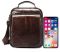 Сумка чоловіча шкіряна 14846 Vintage коричнева