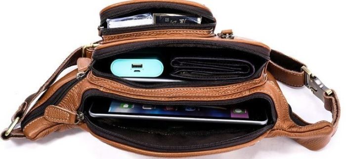 Сумка сумка чоловіча 14860 Vintage коричнева