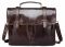 Портфель з гладкої шкіри 14866 Vintage коричневий