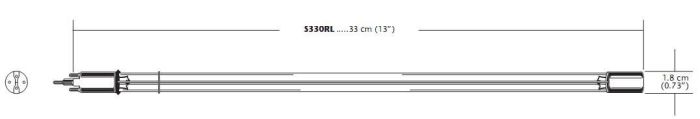 Ультрафиолетовая лампа Viqua Sterilume-EX S330RL к системе S2Q-PA, S2Q-GOLD, SSM-17, SC 4