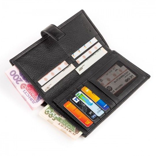 Men's wallet KARYA 17018 black