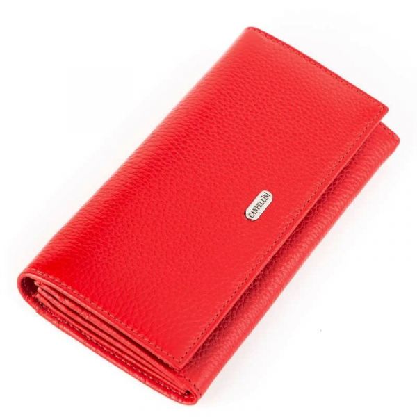 Women's wallet Canpellini 17049 red leather