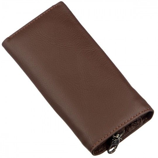 Чоловічий універсальний гаманець із ключницею ST Leather 18840 коричневий