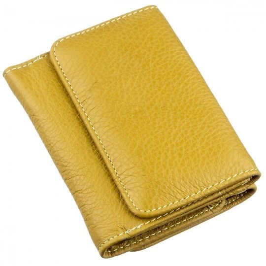 Жіночий шкіряний гаманець в гічичному кольорі ST Leather 18891