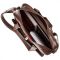 Men's leather laptop bag SHVIGEL 19109 brown