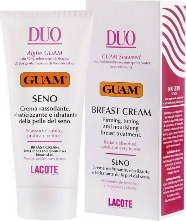Крем підтягує для грудей і тіла із зволожуючим ефектом DUO Guam 150 мл