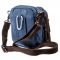 Textile handbag 20162 Vintage blue