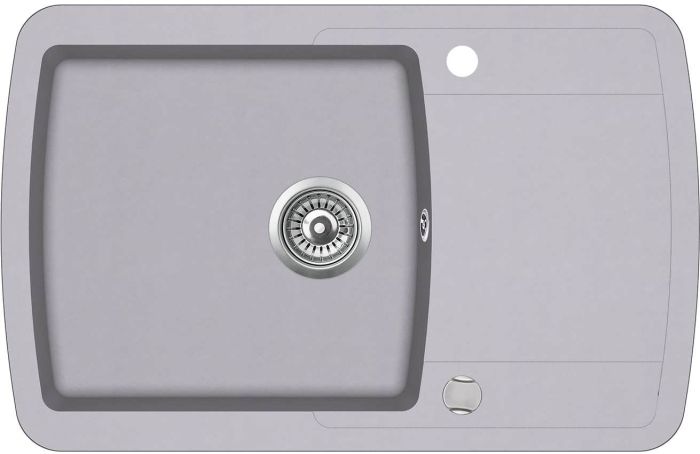 Кухонна мийка AquaSanita Premium Lira SQL101AW-202 alumetallic