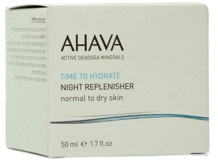 Nourishing night cream for normal and dry facial skin Time to Hydrate Ahava 50 ml