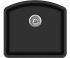 Кухонна мийка AquaSanita Basic ARCA SQA103W 601 black metallic