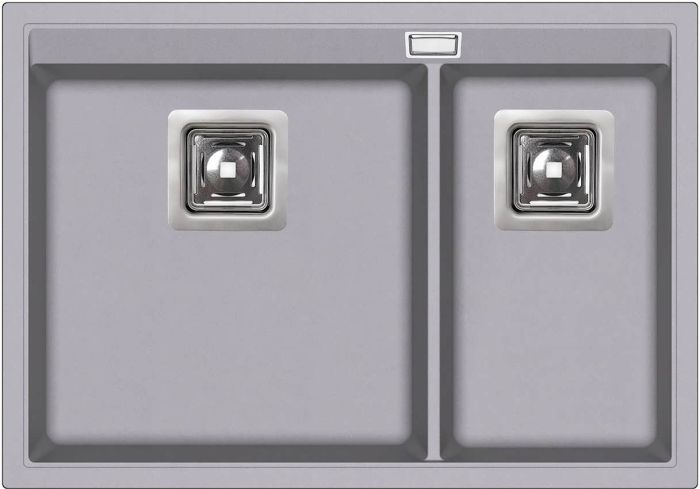 Кухонна мийка AquaSanita Premium Delicia SQD150AW-202 alumetallic
