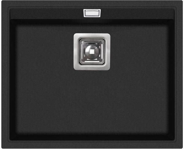 Кухонна мийка AquaSanita Premium Delicia SQD100AW-601 black metallic