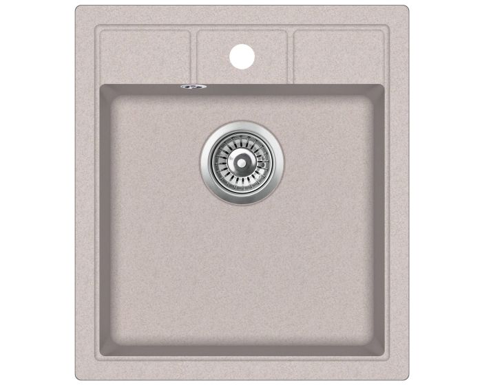 Кухонна мийка AquaSanita Basic Nova SQN100W-110 beige