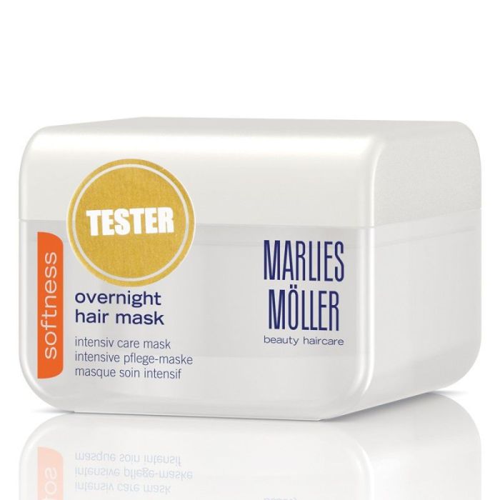 Інтенсивна нічна маска для гладкості волосся Overnight Hair Mask Marlies Moller 125 мл (тестер) (625660)