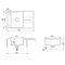 Кухонна мийка AquaSanita Standard Bella SQB101AW-112 ora