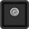Кухонна мийка AquaSanita Basic ARCA SQA100W 601 black metallic
