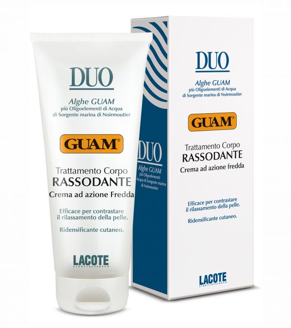 Крем для тіла підтягуючий зміцнюючий з охолоджувальним ефектом Guam DUO Rassodante 200 мл