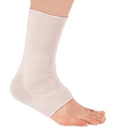 Бандаж еластичний на гомілковостопний суглоб із силіконовими вставками ES-906 Ortop