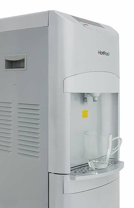 Кулер підлоговий компресорний для води з нижнім завантаженням HotFrost 45AS