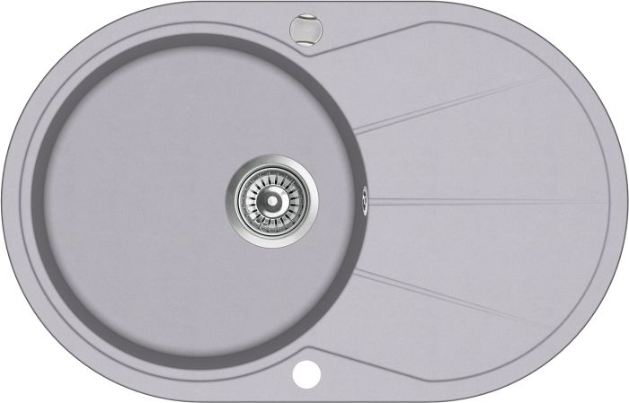 Кухонна мийка AquaSanita Basic Clarus SR101AW-202 alumetallic