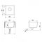 Кухонная мойка AquaSanita Basic ARCA SQA101W 710 alba