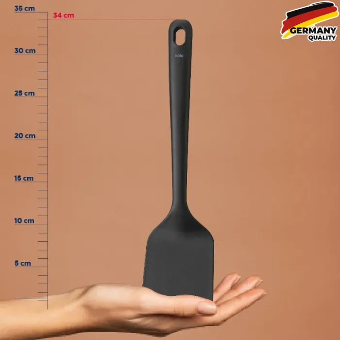 Лопатка для сервіровки з прорізами KELA Apart 34 см чорна (12635)
