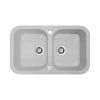 Кухонна мийка Adamant TWINS old stone 765x470x190 мм, 2 повнорозмірні чаші