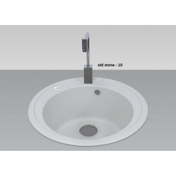 Кухонна мийка Adamant SUN old stone d 510x200 мм, без крила