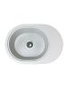 Кухонна мийка Adamant OVALE old stone 610x420x180 мм, з крилом