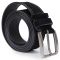 Original suede belt for men 20704 Vintage black
