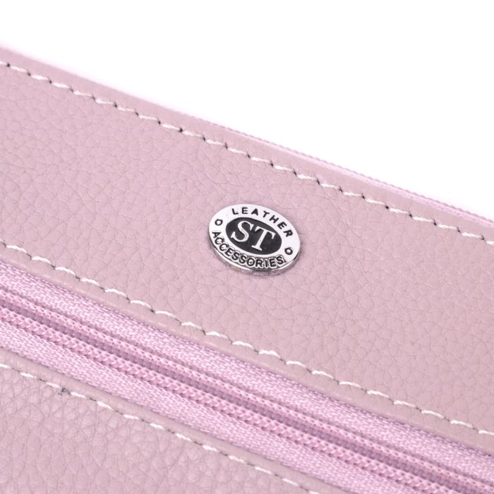 Відмінна ключниця із натуральної шкіри ST Leather 22512 лілова