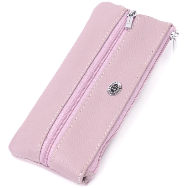 Відмінна ключниця із натуральної шкіри ST Leather 22512 лілова